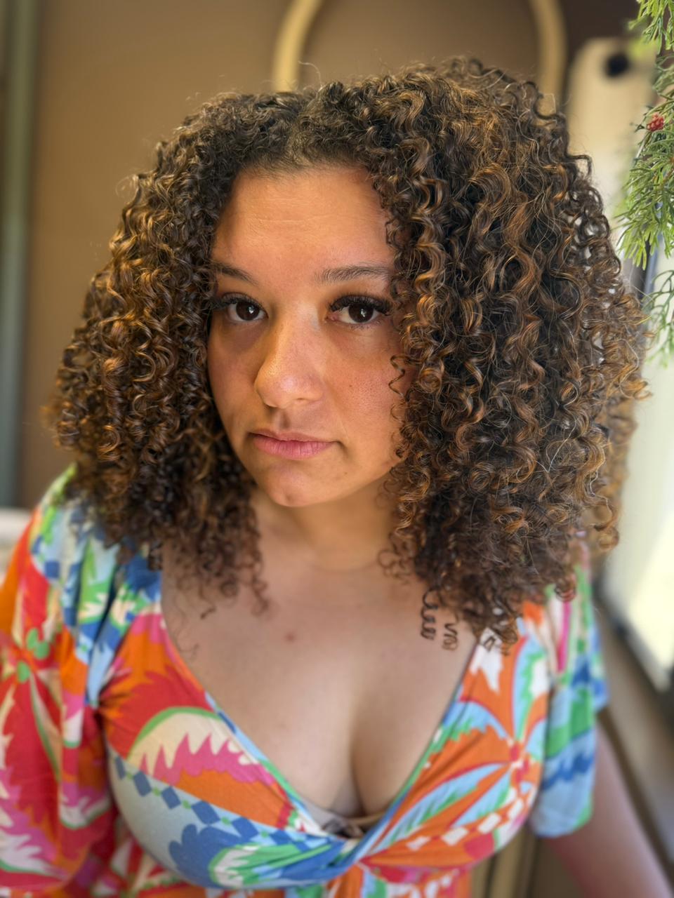 Resultado 1: cachos definidos após finalização